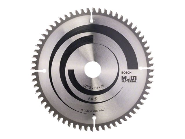Bosch RUNDSAVKLINGE MULTI 235X2,4X30MM 64 TDR | Elverktyg - Sågblad - Cirkelsågsklinga | GameStuff