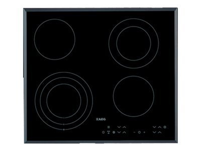 Aeg Hk634030fb, Schwarz, Integriert, Keramik, Keramik, 4 Zone(N), 4 Zone(N)