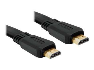 Delock High Speed Hdmi With Ethernet - Hdmi-Kabel Med Ethernet - Hdmi Han Til Hdmi Han - 2 M