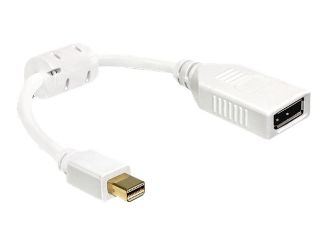 Delock - Displayport Adapter - Displayport (Hun) Til Mini Displayport (Han) - 21 Cm