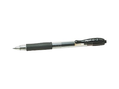 Pilot G-2, Schwarz, Schwarz, 0,5 Mm, 0,25 Mm
