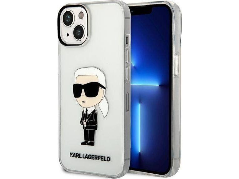 Karl Lagerfeld Ikonik Karl Case Für Iphone 14 Plus - Transparent