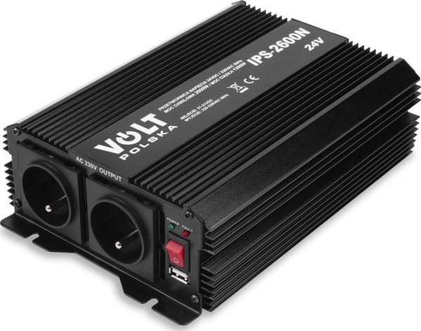 Volt Ips 2600 N 24/230V Wechselrichter (1300/2600W) (3Ipsn26024)