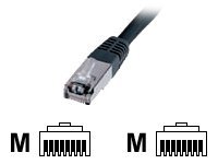 Digitus Cat 5E Sf/Utp Patchkabel, 3 M, Cat5e, Sf/Utp (S-Ftp), Schwarz