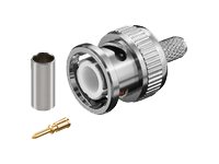 Microconnect Bnc58m, Bnc, Bnc, Chrom, Metall, 7 G, 58 Mm