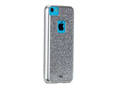 Case-Mate Glimmer - Fodral för mobiltelefon - plast - silver