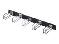 Rittal DK - Rack-kabel styrepanel - RAL 9005 - 1U - 19 - for TS IT
