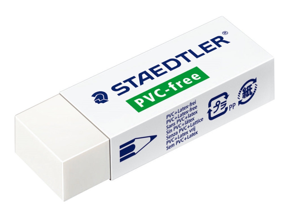 Viskelæder Staedtler PVC fri (stk.) | Skrivredskap - Korrigeringsprodukter - Suddgummi | GameStuff