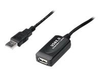 Digitus Usb 2.0 Repeater Cable Da-73101 - Usb Forlængerkabel - Usb (Han) Til Usb (Hun) - Usb 2.0 - 15 M - Aktiv