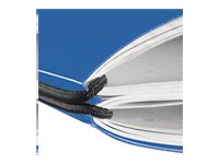 Herlitz My.Book Flex - Notesbog - A4 - 80 Ark / 160 Sider - Hvidt Papir - Lineatur 28, Lineatur 27 - Blåt Omslag - Polypropylen (Pp)