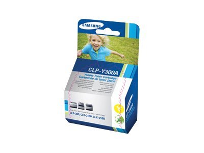 Samsung Clp-Y300a - Gul - Original - Tonerpatron - Für Clp-300, 300N Clx-2160, 2160N, 3160Fn, 3160N