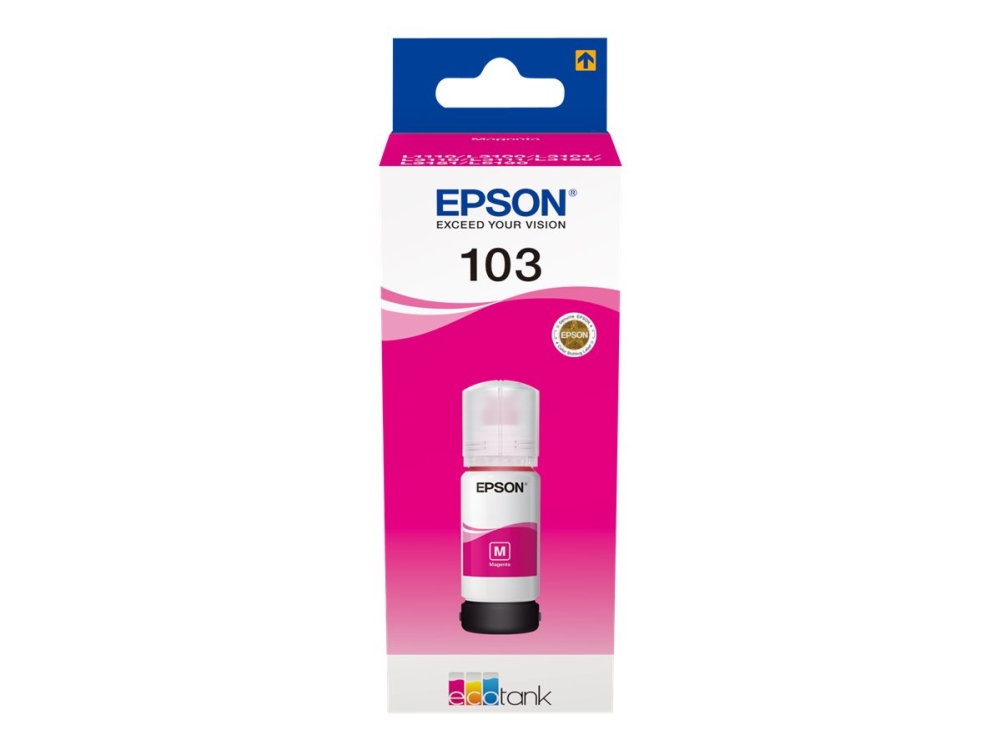Epson 103 - 65 Ml - Magenta - Original - Blækrefill - For Ecotank L3150, L3151, L5190