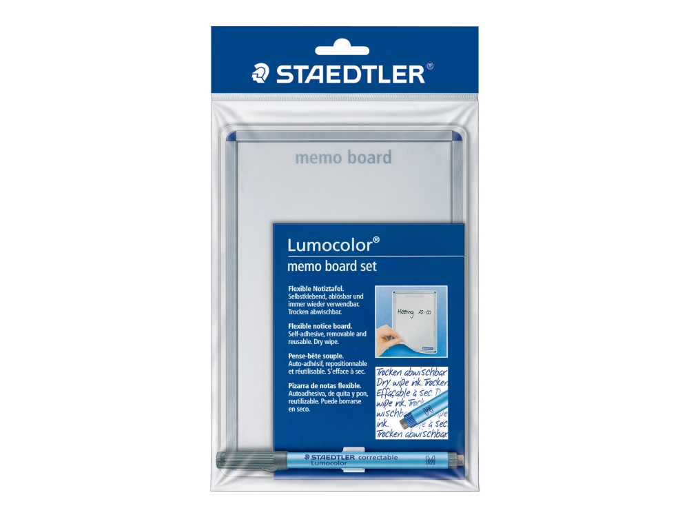 Staedtler Lumocolor Memo Board Set - Whiteboard - 210 X 148 Mm