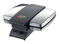 Cloer 1445 - Våffeljärn - 930 W - rostfritt stål | Köksapparater - Bröd & Rostat bröd - Våffeljärn | GameStuff