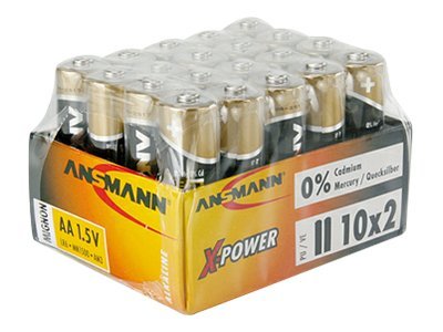 Batteri Mignon AA / LR6 2er X-Pow. spænding på 1,5 V 2er rør