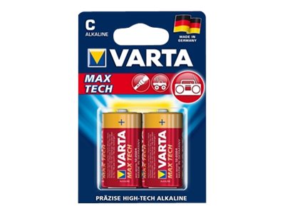 Varta Max Tech 04714 Batteri 2 X C Alkalisk