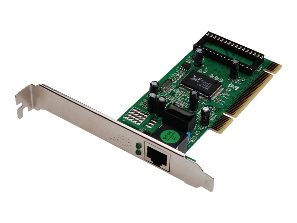 Digitus Single Port Gigabit Ethernet Netzwerkkarte, Rj45, Pci, Realtek Chipsatz, Eingebaut, Kabelgebunden, Pci, Ethernet, 1000 Mbit/S