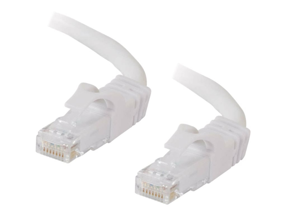 C2g Cat6 Booted Unshielded (Utp) Network Patch Cable - Patchkabel - Rj-45 (Han) Til Rj-45 (Han) - 1 M - Utp - Cat 6 - Formet, Knastfri, Strenget - Hv