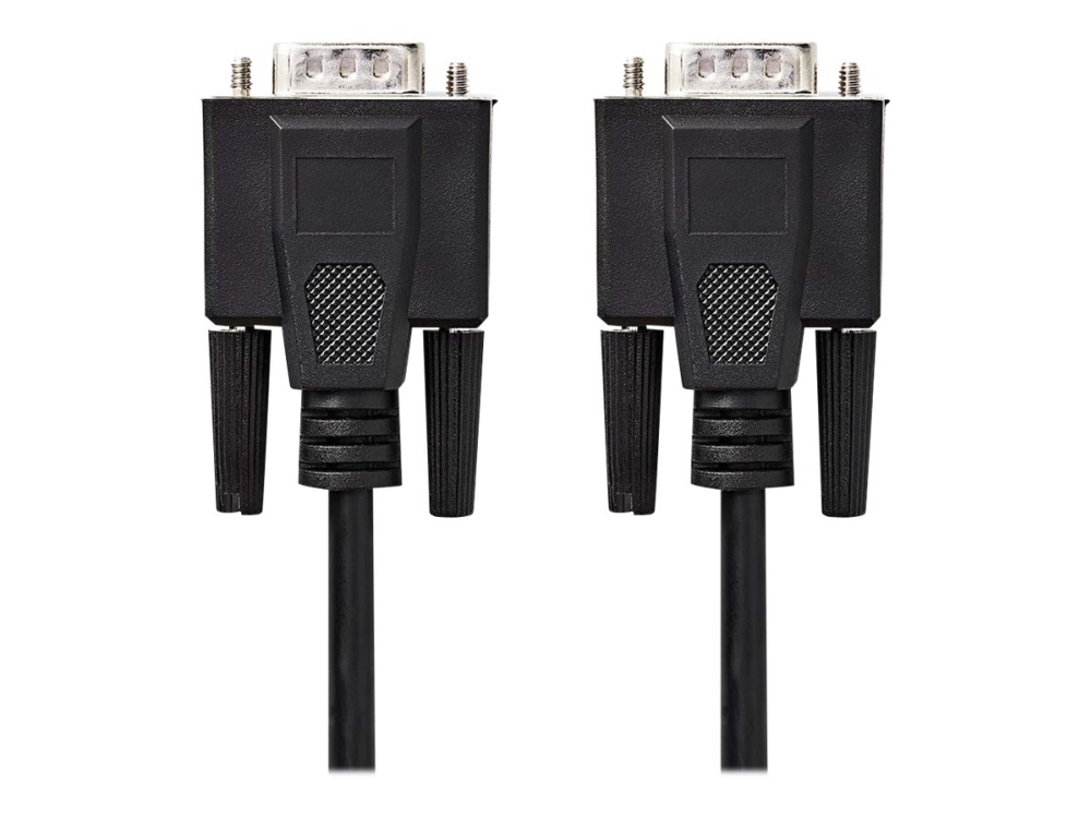 Nedis – Vga-Kabel – Hd-15 (Vga) (Männlich) Auf Hd-15 (Vga) (Männlich) – 3 M – Rändelschrauben – Schwarz