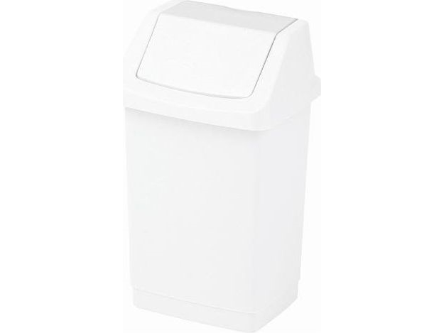 Curver Click-It Kippbare Mülltonne 50L Weiß (Cur000279)