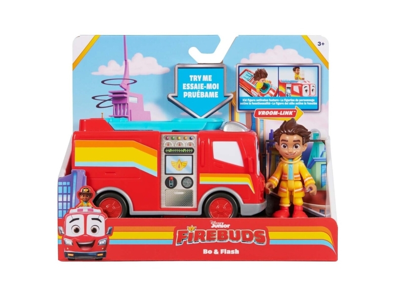 Firebuds Core Vehicle - Bo & Flash | Leksaker - Figurer & Dockor | GameStuff