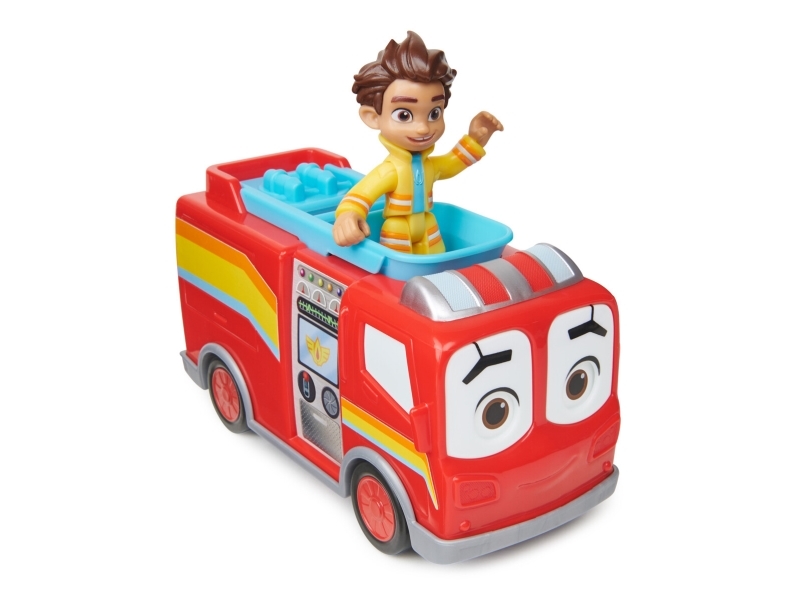 Disney Junior Firebuds - Legetøjs Brandbil - Bo And Flash