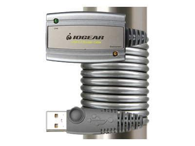 Iogear Usb 2.0 Booster Cable Gue216 - Usb-Forlængerkabel - Usb 2.0 - 4 Pin Usb Type A / 4 Pin Usb Type B