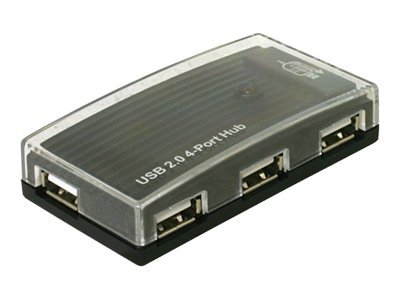 Delock Hub Usb 2.0 External 4 Port, 480 Mbit/S, Windows 98Se/2000/Xp/Xp-64/Server 2003, Linux Kernel 2.6 +