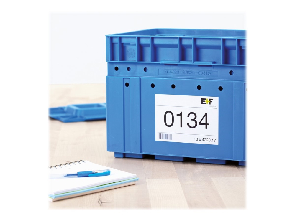 HERMA 4628, Valkoinen, Suorakulmio, Kiinteä, Paperi, Matta, Laser/Inkjet