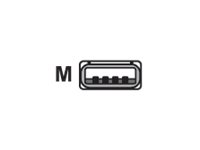 Datalogic - Usb-Kabel - Usb (Han) - 2 M - Formet