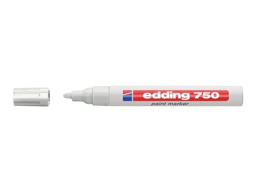Farbmarker Edding 750 Weiß