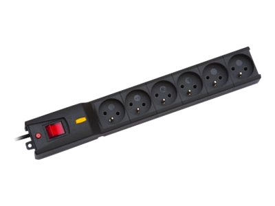 Lestar Lx 610 - Strømstødsbeskytter - Ac 230 V - Output-Stikforbindelser: 6 - Grafitsort