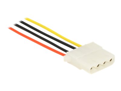 Delock 60140, Sata 15-Pin, Molex (4-Pin), 1 M, Männlich, Weiblich, Gerade