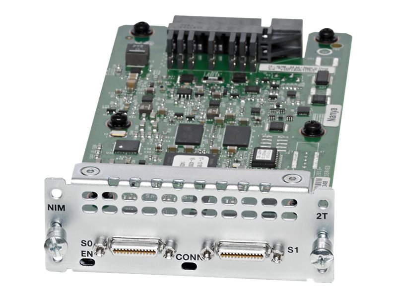 Cisco NIM-2T=, EIA-232, EIA-449, EIA-530, EIA-530A, V.35, and X.21, 0,08 Gbit/s, Cisco 4400