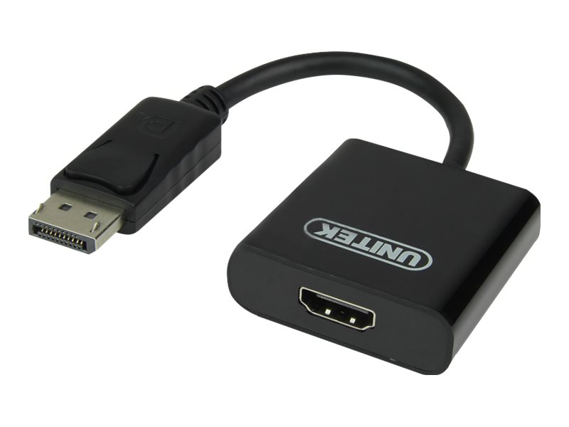 Unitek - Videoadapter - Displayport Han Til Hdmi Hun