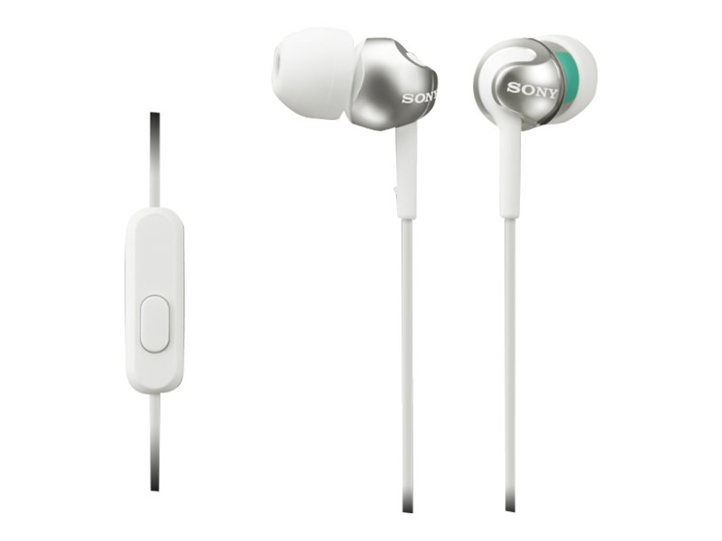Sony Mdr-Ex110ap, Kabelgebunden, 5 - 24000 Hz, Anrufe/Musik, 3 G, Kopfhörer, Schwarz