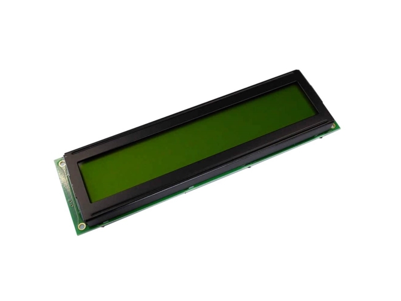 Display Elektronik LC-display Sort Gulgrøn (B x H x T) 146 x 43 x 14 mm DEM20232SYH-LY-CYR