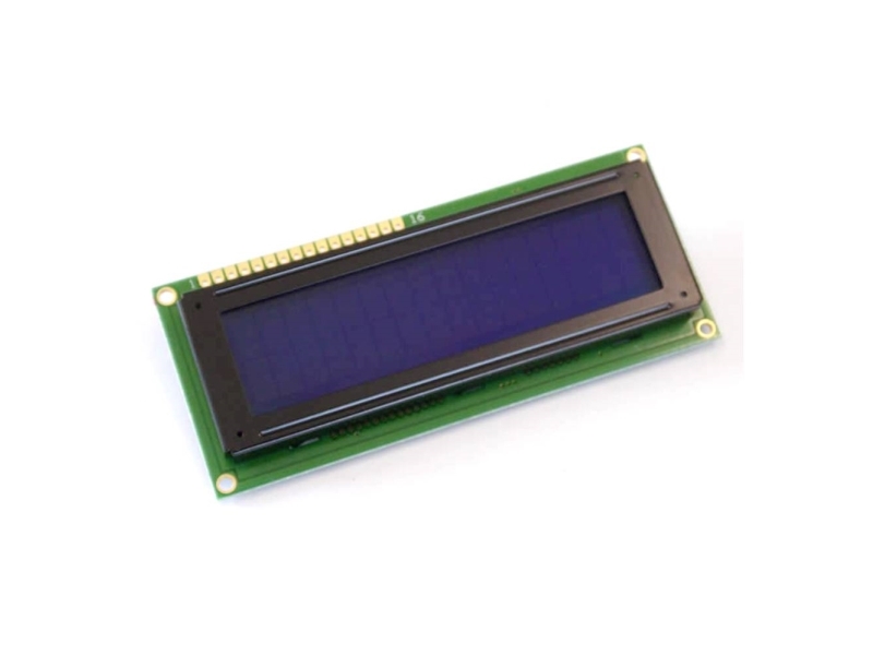 Display Elektronik Lc-Display Schwarz, Weiß/Blau (B X H X T) 100 X 42 X 12,6 Mm Dem16214sbh-Pw-N