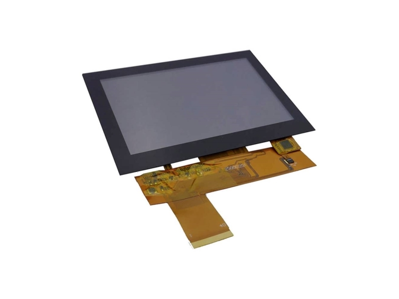 Display Elektronik LC-display Hvid 800 x 480 Pixel (B x H x T) 126.00 x 85.55 x 5.45 mm