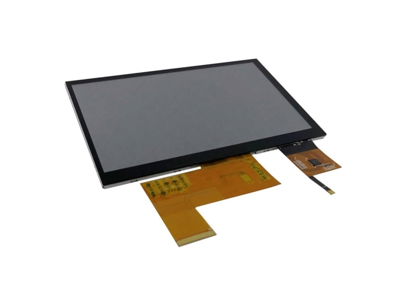 Display Elektronik LC-display Hvid 800 x 480 Pixel (B x H x T) 164.90 x 100.00 x 4.95 mm