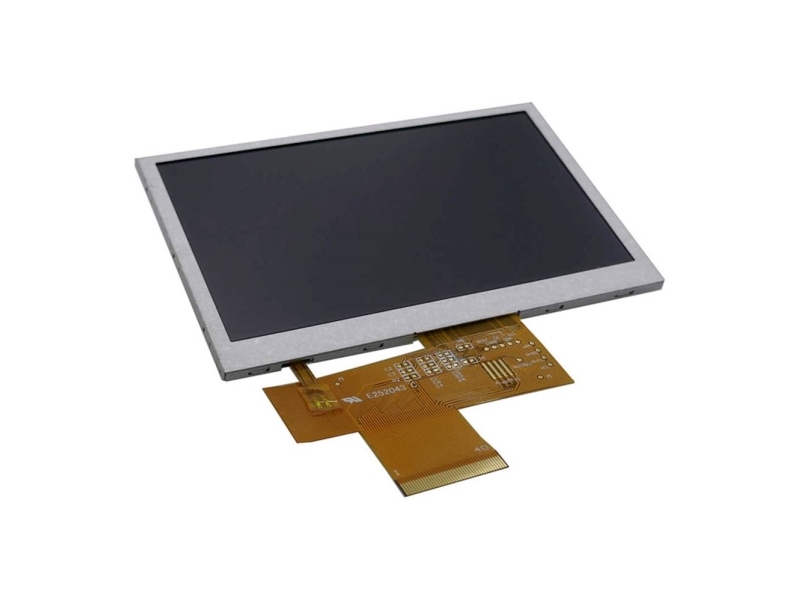 Display Electronics LC-display Vit 480x272 pixel DEM480272PVMX-PWN