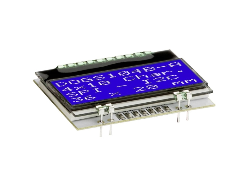 Display Elektronik Lc-Display (B X H X T) 36 X 25 X 2.0 Mm