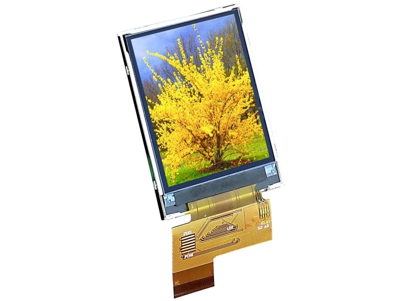 Display Elektronik Grafik-display Hvid 240 x 320 Pixel (B x H x T) 43 x 51.6 x 1.98 mm
