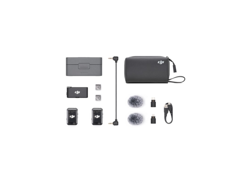 Dji Mic 2 50 20 000 Hz 21 Db 120 Db Rundstrålande Trådlöst Bluetooth