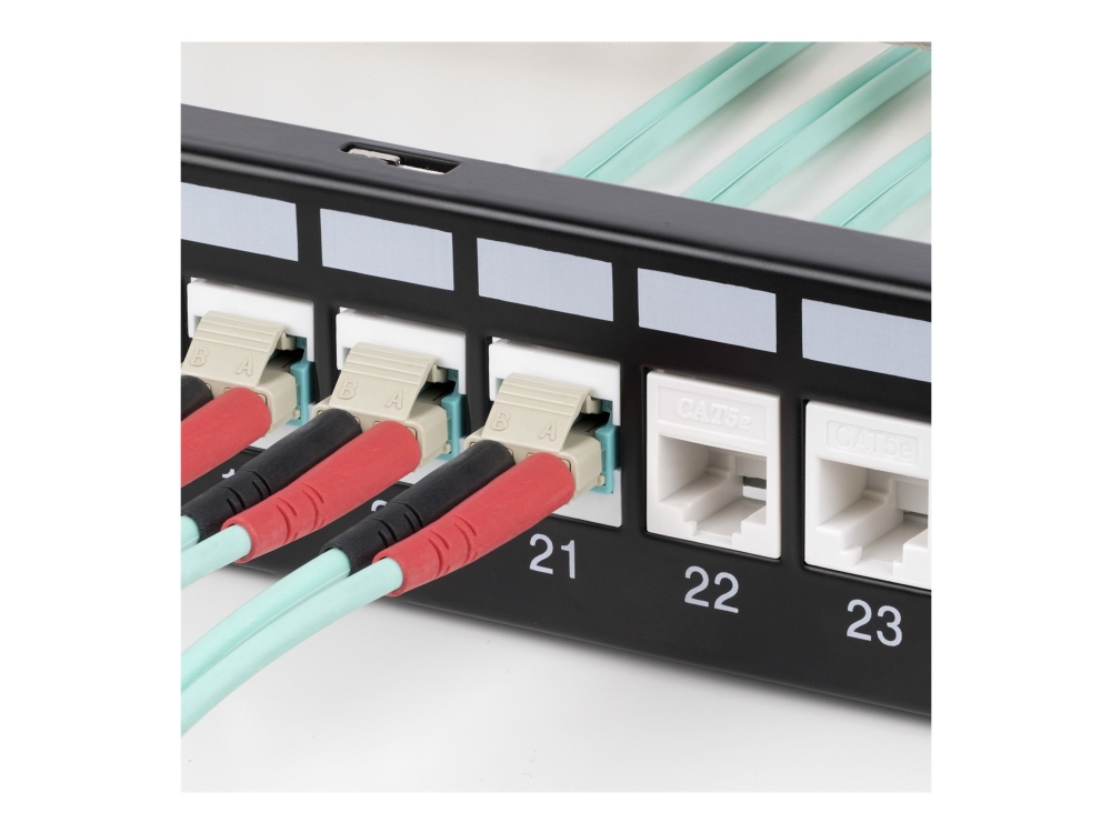 Startech.Com Lc Lc Kupplung, Lc Glasfaserverbindung, Lc/Upc Lwl Duplex Kupplung, Glasfaserkabel Stecker Für Patch Panele, Lc, Weiß, Multi-Modus, Einz