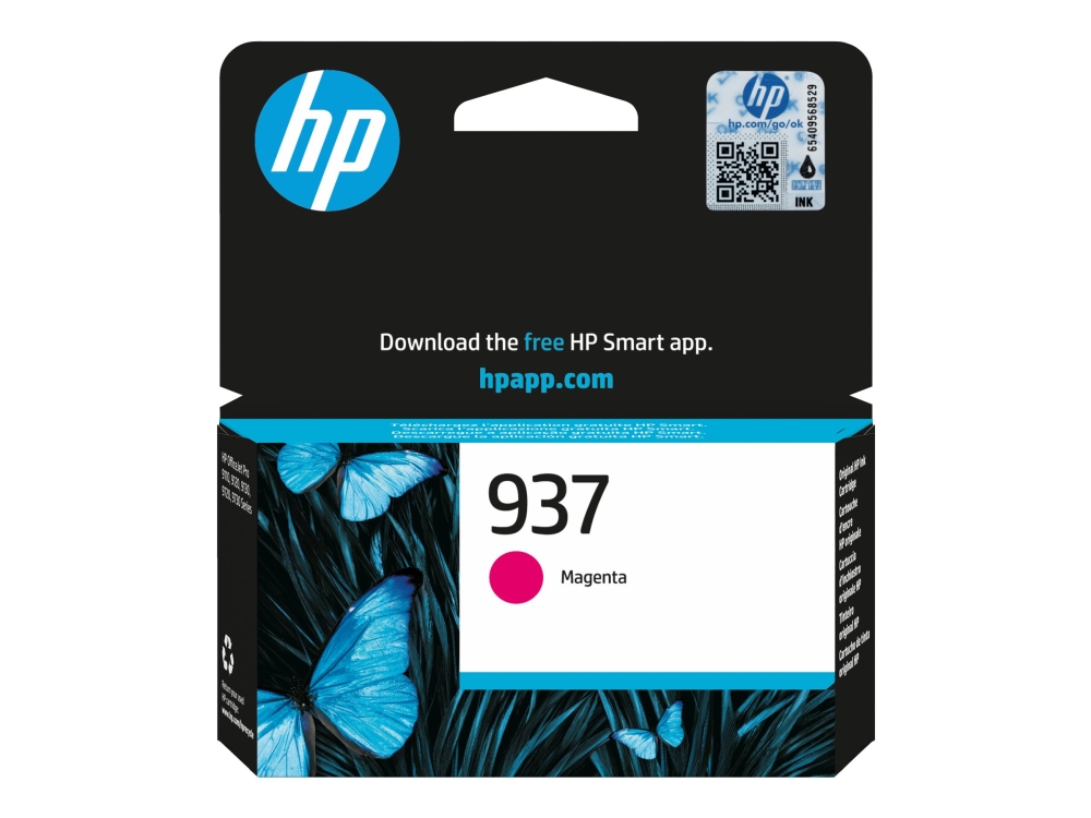 4S6w3ne#Ls1 Hp 937 Oj Pro Tinte Magenta 800Seiten 10,5Ml (4S6w3ne#Ls1)
