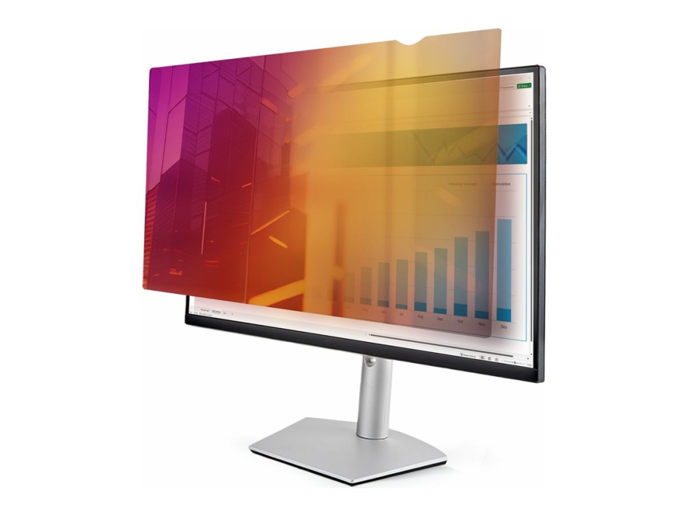 StarTech.com 27-inch 16:9 Gold Monitor Privacy Screen, Reversible Filter w/Enhanced Privacy, Glossy Computer Security Filter, Removable Screen Protector/Shield, +/- 30 Deg. - Filter för personlig integritet - 2-vägs - borttagbar - anslutning/vidhäftning - 27 - guld, svart | Datortillbehör - Bildskärmar & Tillbehör - Övriga tillbehör | GameStuff