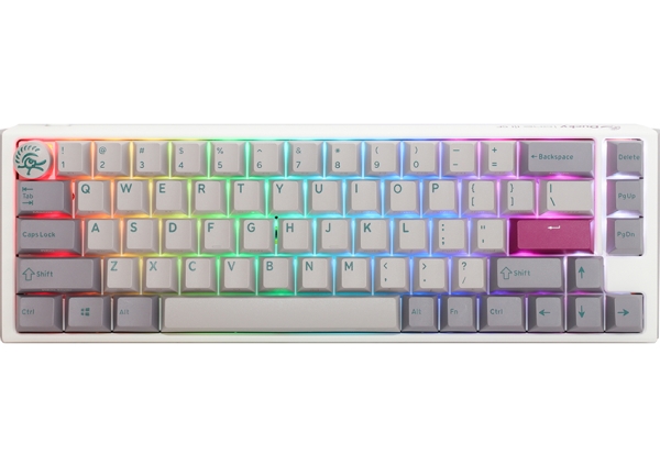 Ducky One 3 Sf, Ledningsført, Usb, Mekanisk, Qwerty, Rgb Led, Grå