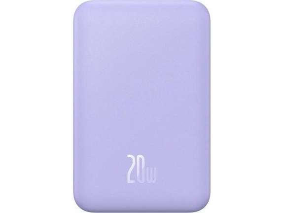 Powerbank Baseus Magnetische Mini-Powerbank 5000Mah 20W (Lila)