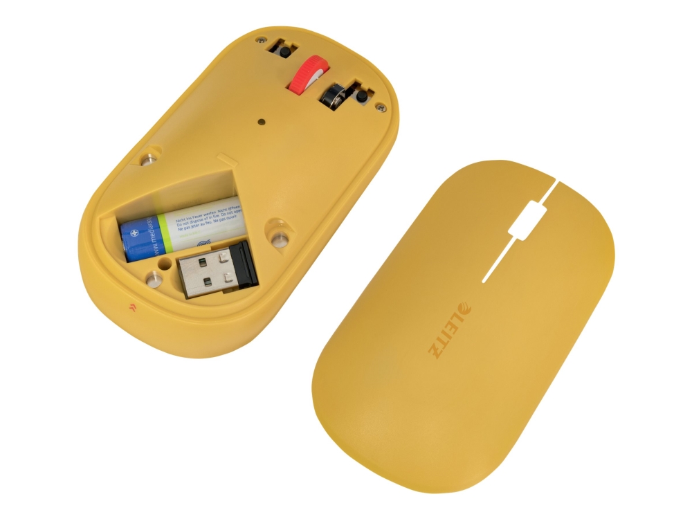 Leitz Cosy Suretrack - Mus - Højre- Og Venstrehåndet - 3 Knapper - Trådløs - 2.4 Ghz, Bluetooth 3.0, Bluetooth 5.0 Le - Trådløs Modtager (Usb)